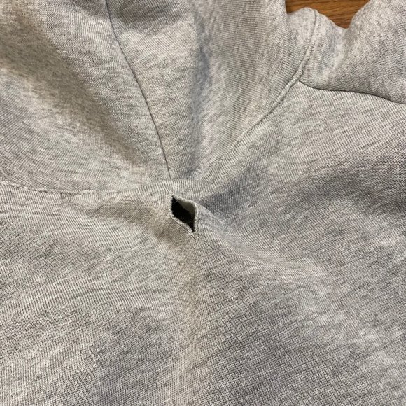 Baxterboo Pet Dog Hoodie Sweater | Athletic Gray - Picture 7 of 10